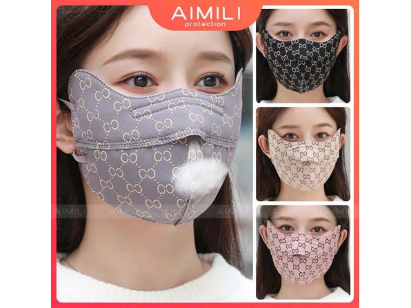 KHẨU TRANG CHỐNG NẮNG 326 - MÀU XÁM